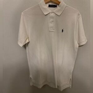 Ralph Lauren Men's Cream Polo Shirt